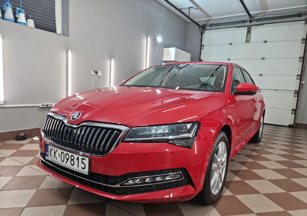 Skoda Superb cena 168000 przebieg: 20500, rok produkcji 2023 z Kraków małe 67